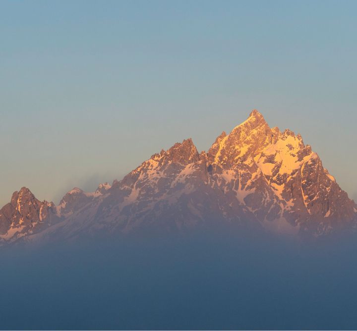 The Teton Mountains View. 